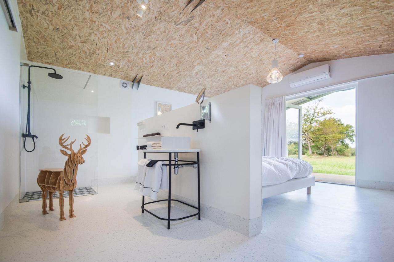 La Petite Couronne, Ecolodge & Lofts Saint-Cricq-Chalosse Exterior foto