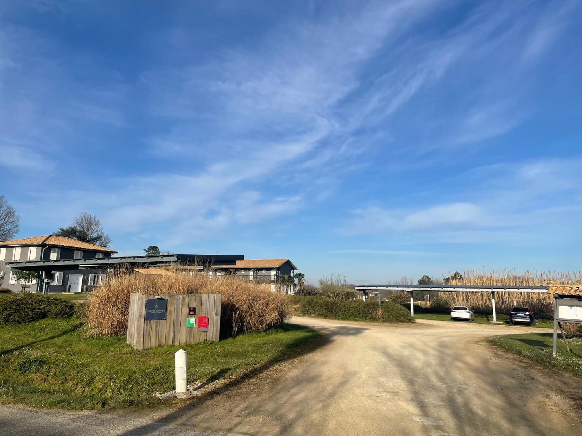 La Petite Couronne, Ecolodge & Lofts Saint-Cricq-Chalosse Exterior foto