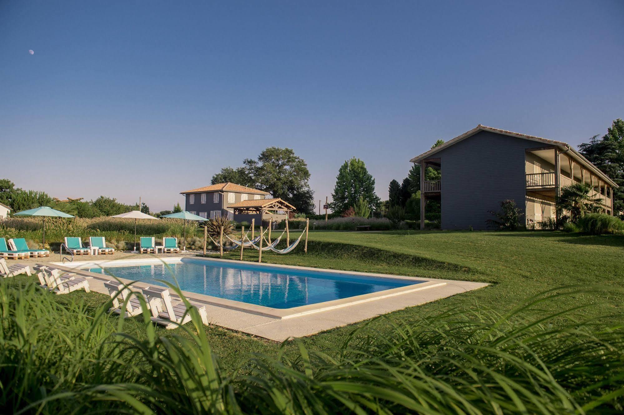 La Petite Couronne, Ecolodge & Lofts Saint-Cricq-Chalosse Exterior foto
